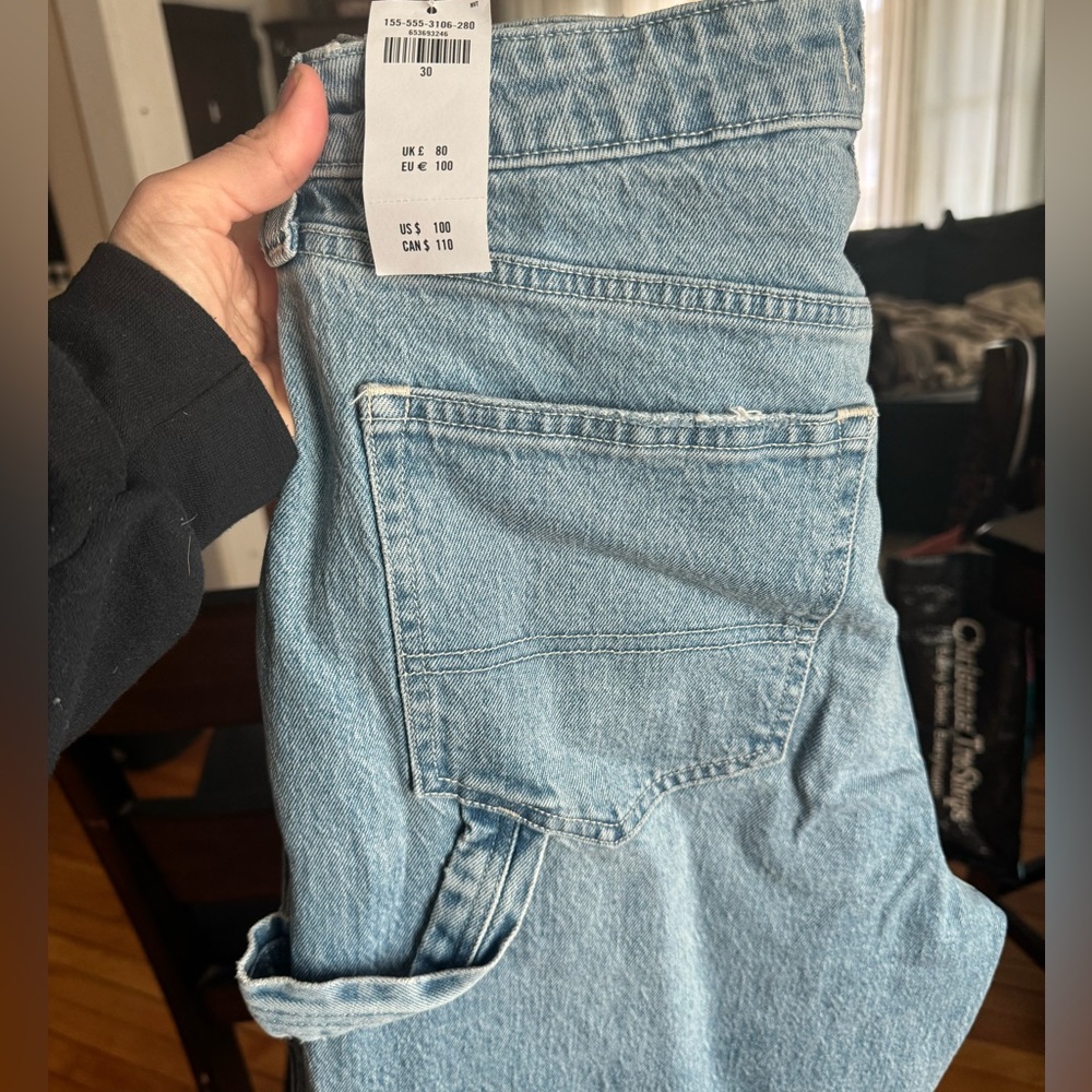 A&F cargo jeans